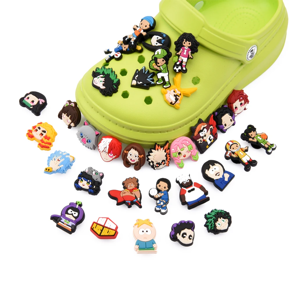 1PCS Soft PVC Shoe Decoration Cartoon Shoe Charms For Clog Sandals Accessories Shoes Charm Birthday Gifts
1PCS Soft PVC Shoe Decoration Cartoon Shoe Charms For Clog Sandals Accessories Shoes Charm Birthday Gifts