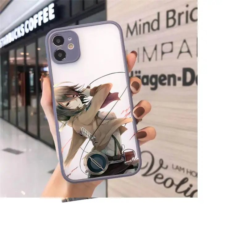 Anime Japanese attack on Titan Phone Case Matte For iPhone 12 Mini 11 Pro XR XS Max 7 8 Plus X Hard PC Back Cover 
Anime Japanese attack on Titan Phone Case Matte For iPhone 12 Mini 11 Pro XR XS Max 7 8 Plus X Hard PC Back Cover