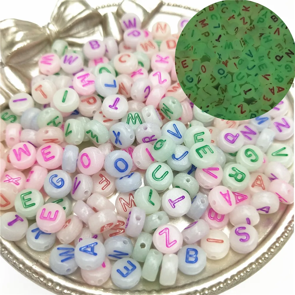 200/500pcs Luminous English Heart Numbers Acrylic Letter Beads for Making Bracelet DIY Kid Jewelry Accessories Glowing In Dark
200/500pcs Luminous English Heart Numbers Acrylic Letter Beads for Making Bracelet DIY Kid Jewelry Accessories Glowing In Dark