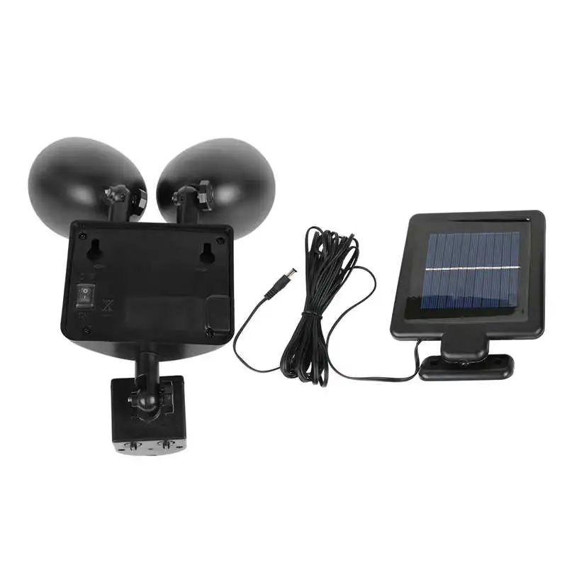 Promotion! 22 Led Dual Security Detector Solar Spot Light Motion Sensor Outdoor Floodlight Black | Освещение
