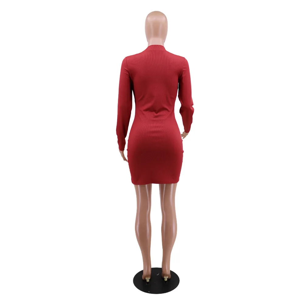 Adogirl Color Patchwork Ribbed Mini Dress Women Long Sleeve O Neck Bodycon Dress Elegant Casual Party Club Dress Female Vestido 
Adogirl Color Patchwork Ribbed Mini Dress Women Long Sleeve O Neck Bodycon Dress Elegant Casual Party Club Dress Female Vestido