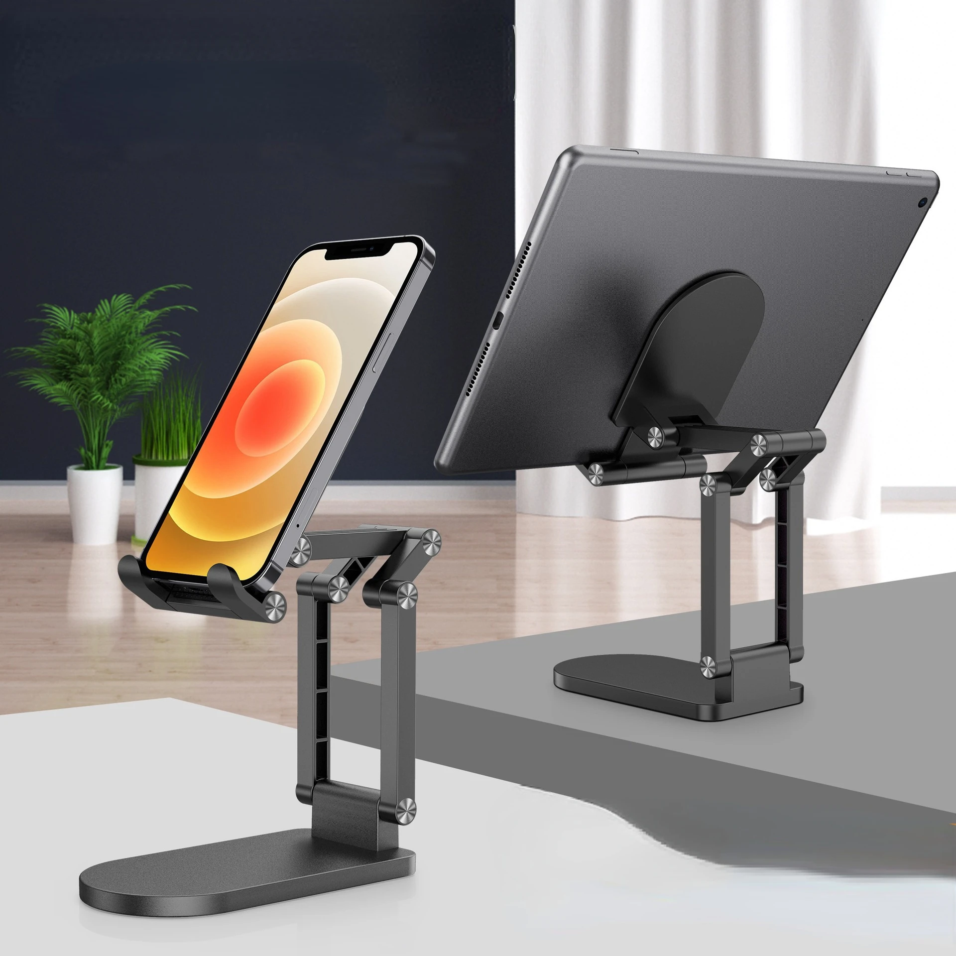 2021 New Phone Accessories Phone Holder Stand Metal Material Tablet Laptop Stand Pad Stand Metal Holder
2021 New Phone Accessories Phone Holder Stand Metal Material Tablet Laptop Stand Pad Stand Metal Holder