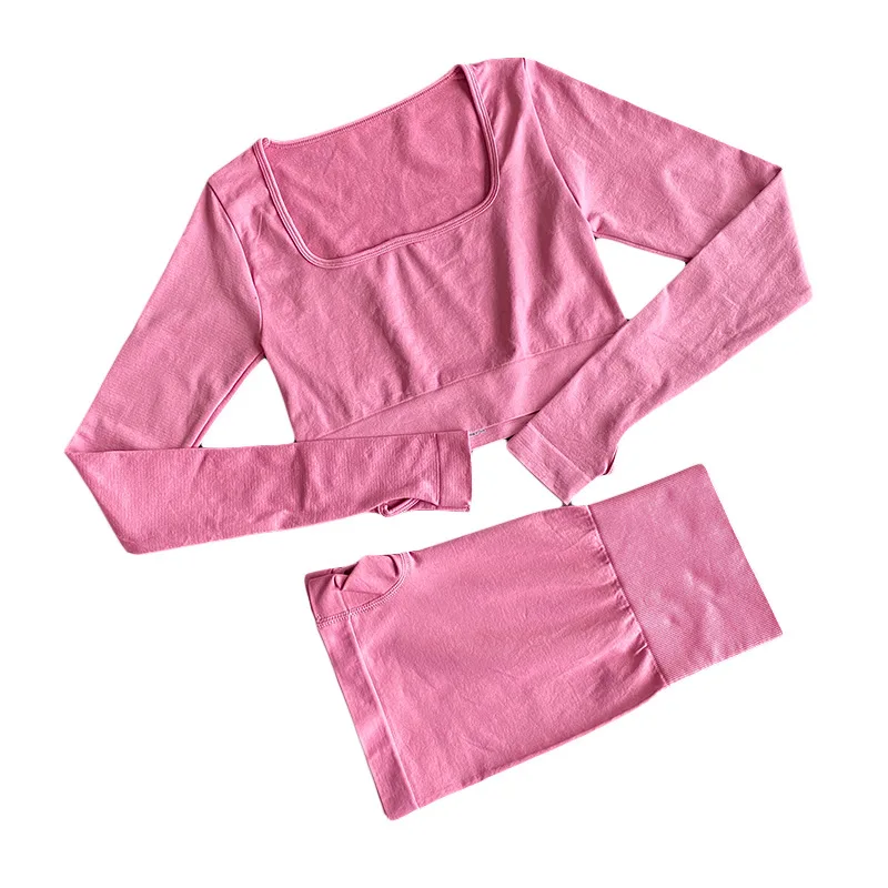 2PCS Yoga Set Sports Suit Women Sportswear Sports Outfit Fitness Tracksuit Athletic Wear Gym Seamless Workout Clothes
2PCS Yoga Set Sports Suit Women Sportswear Sports Outfit Fitness Tracksuit Athletic Wear Gym Seamless Workout Clothes