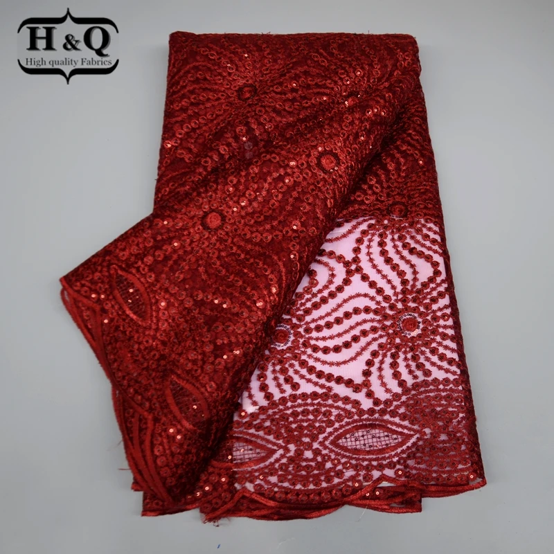Высококачественная красная кружевная ткань с блестками H & Q 2021, нигерийская кружевная вышивка, французская сетка, тюль, африканская ткань, 5 ...
Высококачественная красная кружевная ткань с блестками H & Q 2021, нигерийская кружевная вышивка, французская сетка, тюль, африканская ткань, 5 ...
