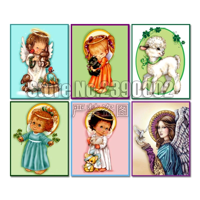 Diamond Embroidery Full Rhinestones Angel Children Gift Room Decoration Diamond Painting Cartoon Cross-Stitch Mosaic Arts
Diamond Embroidery Full Rhinestones Angel Children Gift Room Decoration Diamond Painting Cartoon Cross-Stitch Mosaic Arts