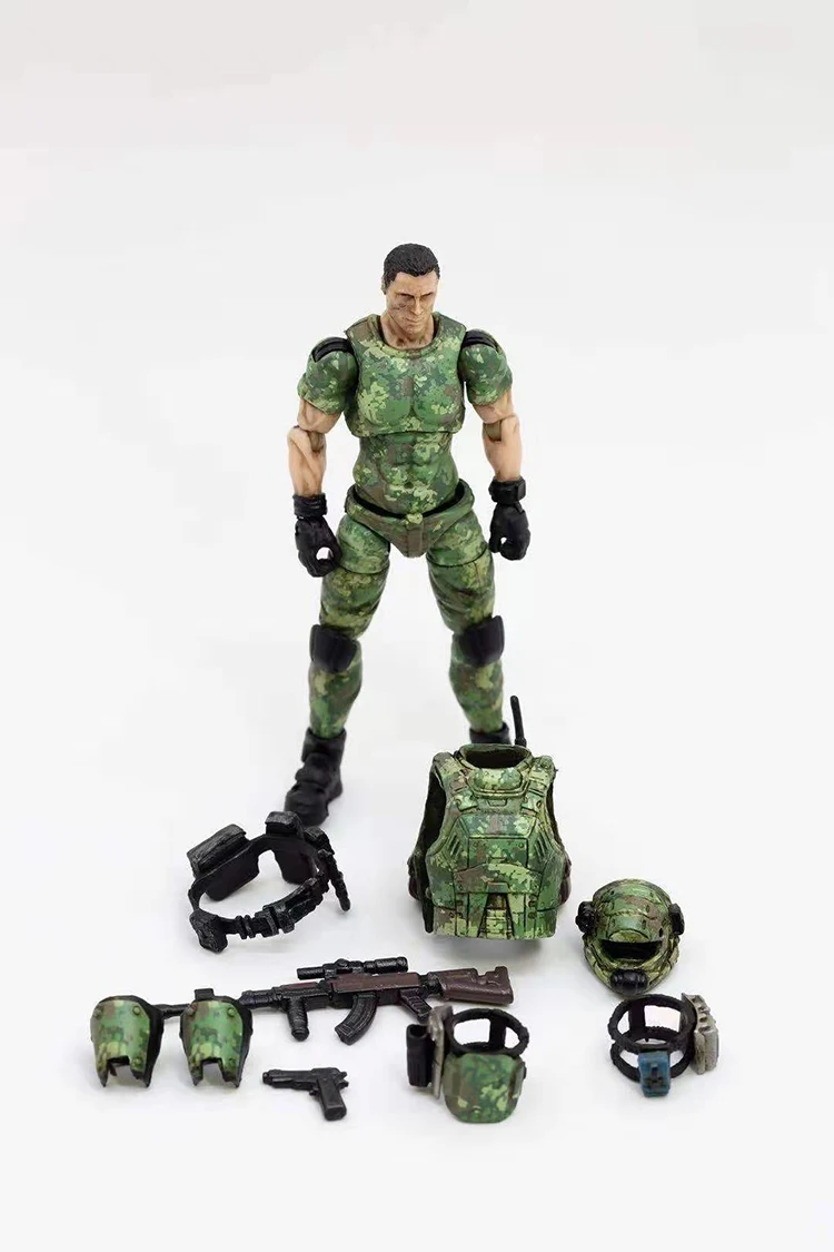 1/18 JOYTOY Action Figures Russian Army Camouflage Uniform Soldier Collectible Toy Military Model Christmas Gift For Men
1/18 JOYTOY Action Figures Russian Army Camouflage Uniform Soldier Collectible Toy Military Model Christmas Gift For Men