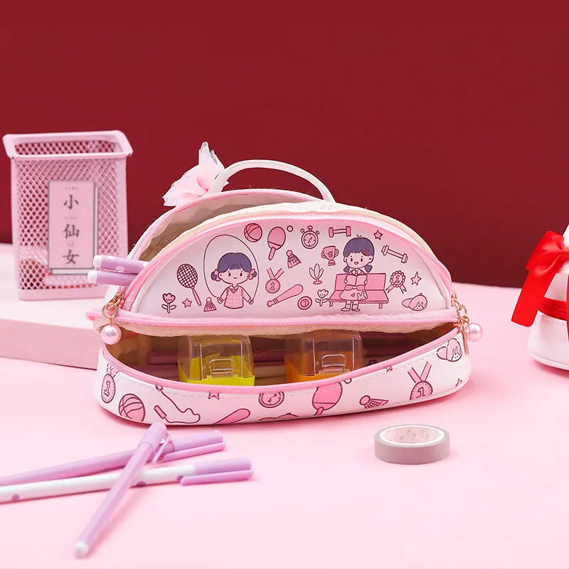 Large Capacity Double Zipper Double Triple Layer Pencil Case PU Pencil Bag Kawaii Stationery School Supplies Gift
Large Capacity Double Zipper Double Triple Layer Pencil Case PU Pencil Bag Kawaii Stationery School Supplies Gift