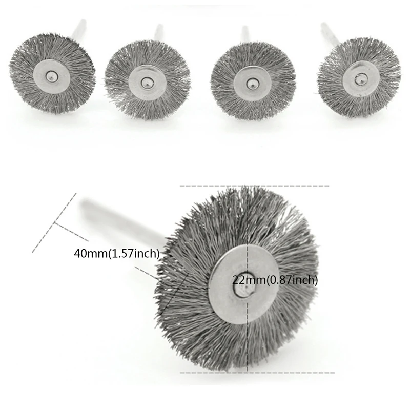 20pcs StainlessSteel Wire Wheel Brushes Set For Drill Grinder Polishing Brush Suitable For Descaling, Descaling And Carbon
20pcs StainlessSteel Wire Wheel Brushes Set For Drill Grinder Polishing Brush Suitable For Descaling, Descaling And Carbon