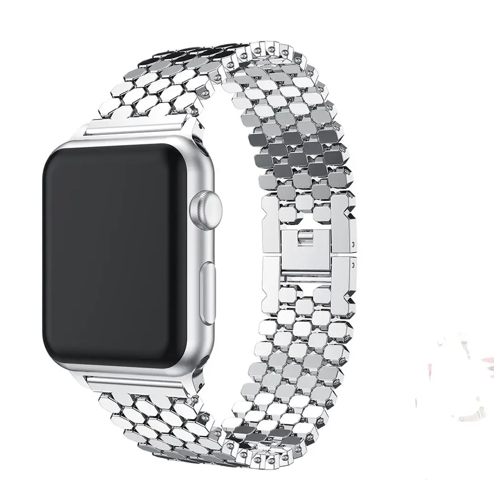 Strap for apple watch 5 band 44mm 40mm iwatch band 42mm 38mm stainless steel watchband metal Bracelet for series 6 4 3 38/44 mm
Strap for apple watch 5 band 44mm 40mm iwatch band 42mm 38mm stainless steel watchband metal Bracelet for series 6 4 3 38/44 mm