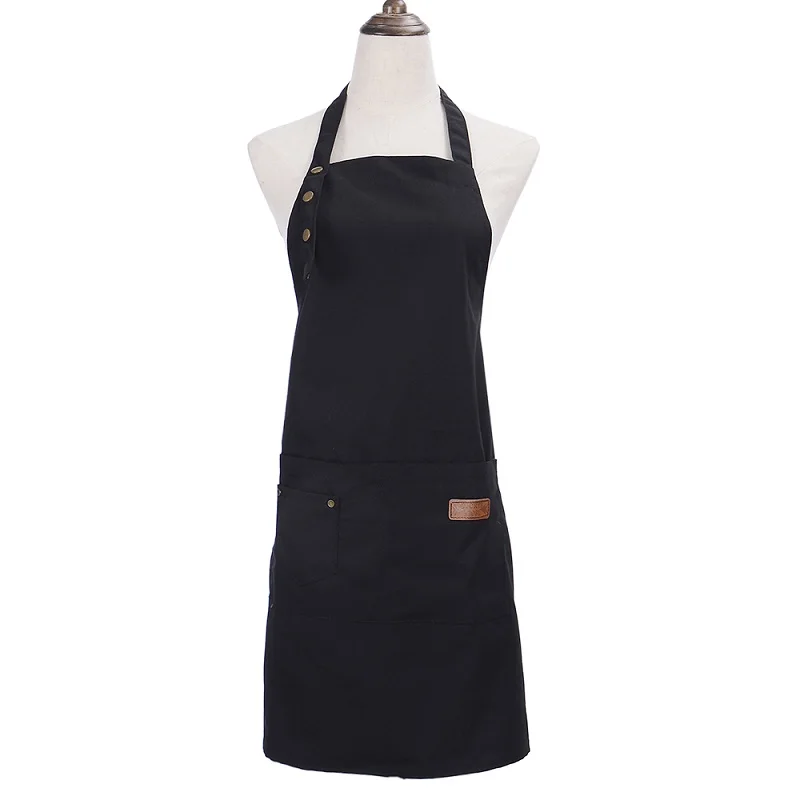 2020 Fashion Unisex Work Apron For Men Canvas Black apron Bib Adjustable cooking kitchen aprons for woman with Tool pockets
2020 Fashion Unisex Work Apron For Men Canvas Black apron Bib Adjustable cooking kitchen aprons for woman with Tool pockets