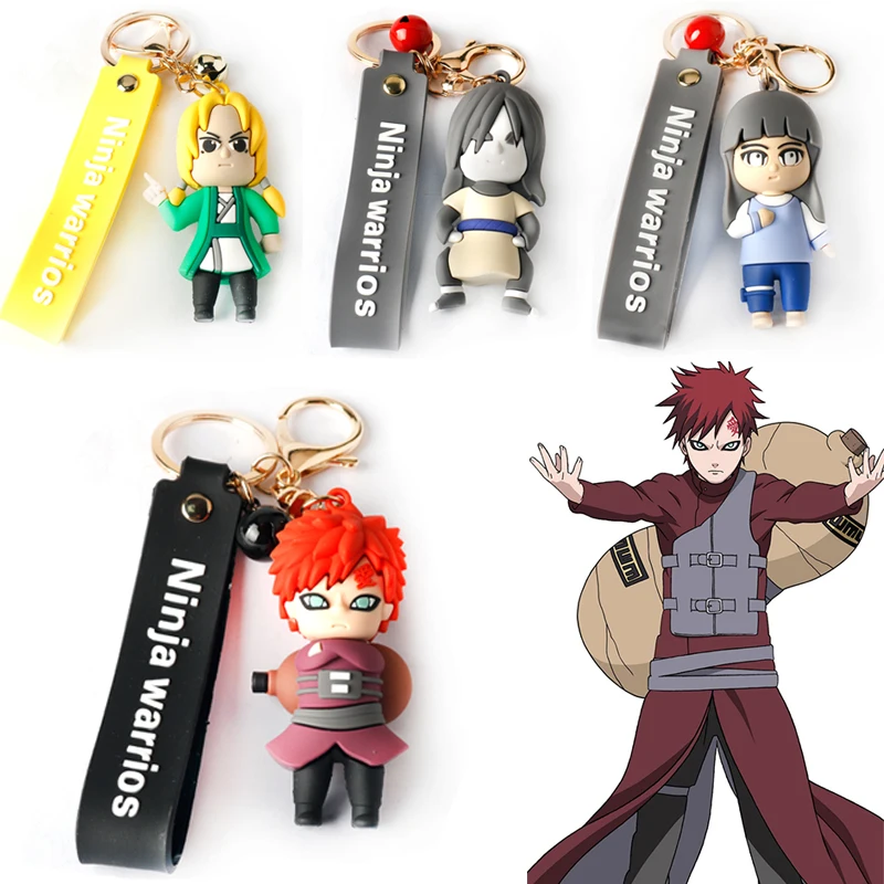 Anime Figures Keychain Cute 3D PVC Toy Model Gaara Orochimaru Tsunade Hyūga Hinata Pendant Key Chain For Car Keys Jewelry Gift
Anime Figures Keychain Cute 3D PVC Toy Model Gaara Orochimaru Tsunade Hyūga Hinata Pendant Key Chain For Car Keys Jewelry Gift