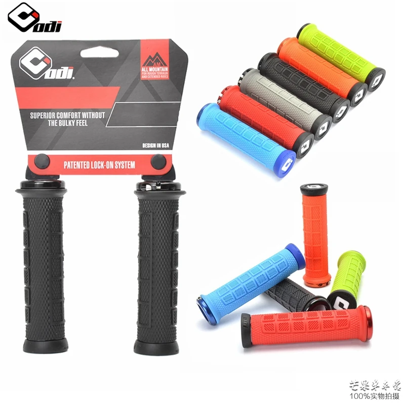 

ODI Elite Pro V2.1 Lock on Grips for MTB Mountain Bike Grips Handlebar Mountain Bike Grips Alluminium Alloy+Silica Gel ODI Grips