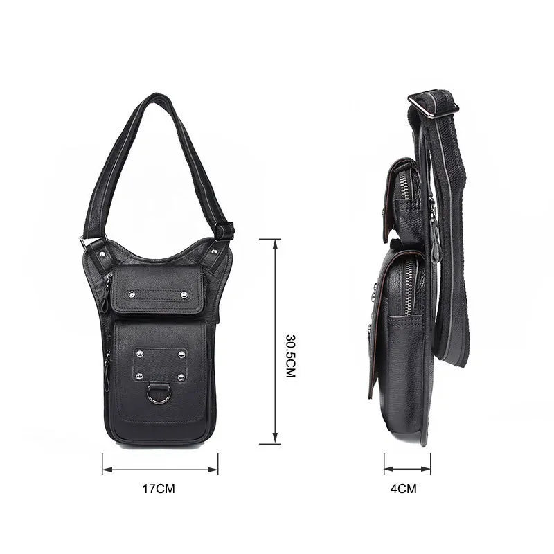 Men's Bags Genuine Leather Shoulder Bag Casual Messenger Sling Bag Travel Heavy Duty Fanny Waist Belt Pack Male Cross Body Bag
Men's Bags Genuine Leather Shoulder Bag Casual Messenger Sling Bag Travel Heavy Duty Fanny Waist Belt Pack Male Cross Body Bag