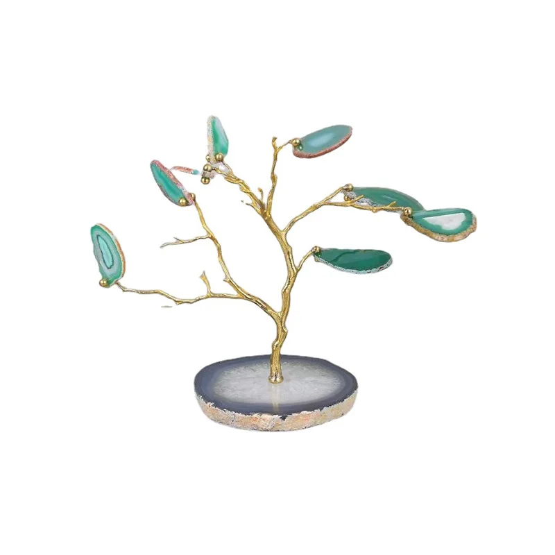 Brass Green Agate Stone Crystal Ornaments Home Soft Ornaments Model House Villa Ornaments Ornaments
Brass Green Agate Stone Crystal Ornaments Home Soft Ornaments Model House Villa Ornaments Ornaments