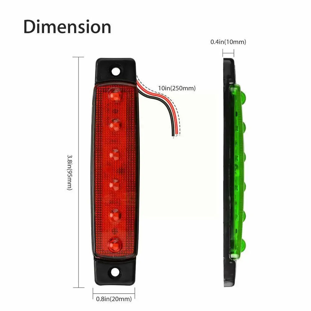 LED Long Strip Side Light 12v24v Trailer Sign Indicator Accessories Light Car Styling Exterior Bar Light Z8A1
LED Long Strip Side Light 12v24v Trailer Sign Indicator Accessories Light Car Styling Exterior Bar Light Z8A1