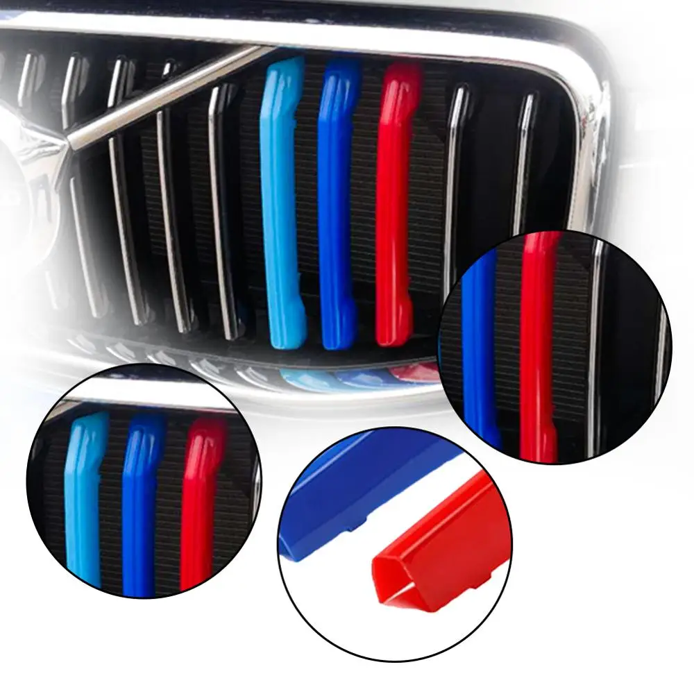 3pcs Auto Car M Colors Front Grille Bar Cover Decal Stripe Clip Fit for S60L S90L XC40 XC60 V90 CC S90 S60 S40 V60 Accessories
3pcs Auto Car M Colors Front Grille Bar Cover Decal Stripe Clip Fit for S60L S90L XC40 XC60 V90 CC S90 S60 S40 V60 Accessories