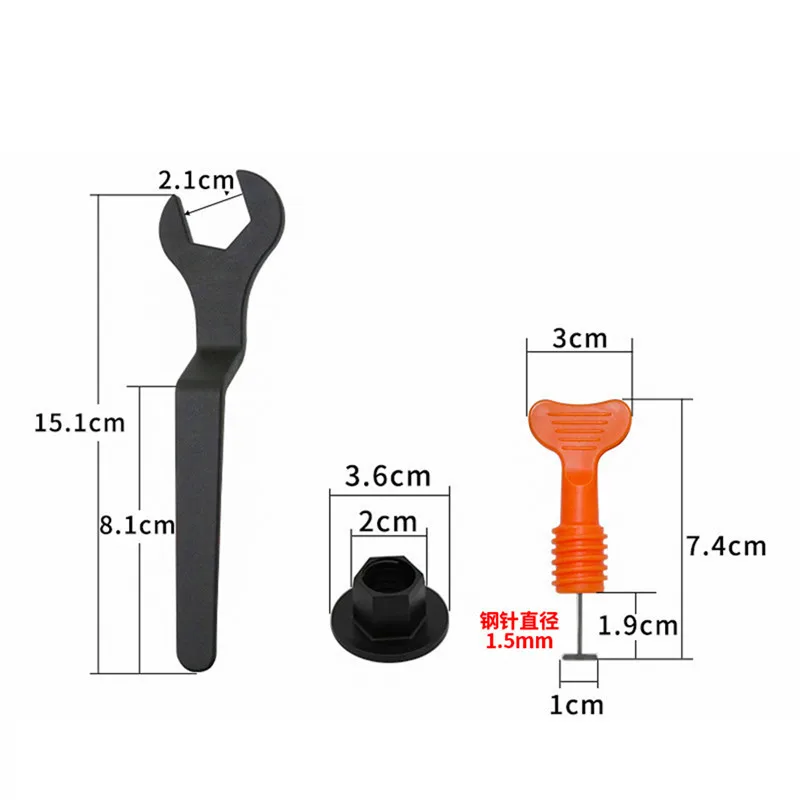 100Pcs Flat Ceramic Floor Wall Construction Tools Reusable Tile Leveling System Level Wedges Alignment Kittile Kit For Tile
100Pcs Flat Ceramic Floor Wall Construction Tools Reusable Tile Leveling System Level Wedges Alignment Kittile Kit For Tile