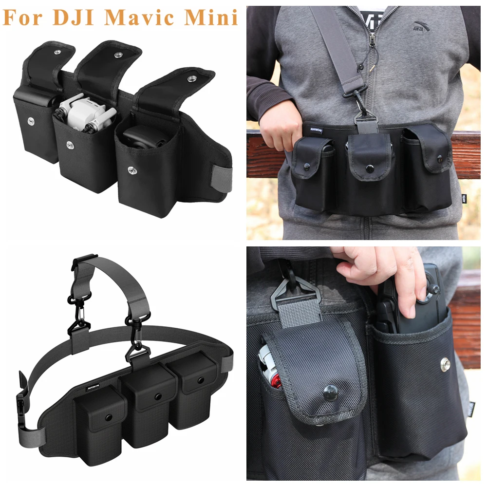 Waist Pack Portable Package Outdoor Protective Remote Control Charger Storage Bag Case for DJI Mavic Mini Drone Accessories
Waist Pack Portable Package Outdoor Protective Remote Control Charger Storage Bag Case for DJI Mavic Mini Drone Accessories