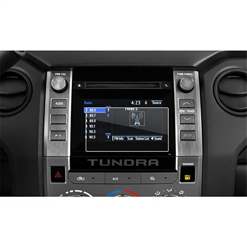 Для Toyota 2014-2018 Toyota Tundra Entune 6,1 дюймовый автомобильный протектор экрана навигации закаленное стекло высокой четкости сенсорный экран
Для Toyota 2014-2018 Toyota Tundra Entune 6,1 дюймовый автомобильный протектор экрана навигации закаленное стекло высокой четкости сенсорный экран