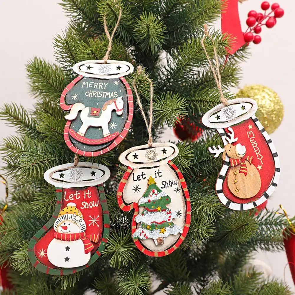 Round Corner Compact Christmas Stocking Festival Ornaments Lightweight Pendants Bright Color for Home
Round Corner Compact Christmas Stocking Festival Ornaments Lightweight Pendants Bright Color for Home