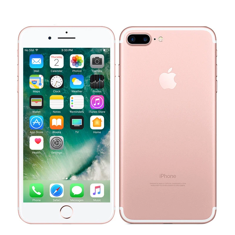 

Apple iPhone 7 Plus GSM Unlocked 5.5" 3GB Ram 32/128/256GB Rom iOS 4G Lte 12.0MP Dual-Rear Camera 2910mA Fingerprint Smartphones