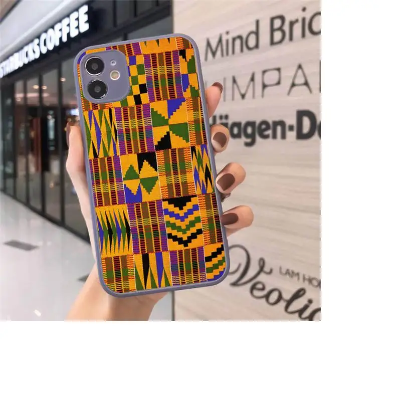 African style fabric print Phone Case Matte Transparent for iPhone 7 8 11 12 s mini pro X XS XR MAX Plus cover funda
African style fabric print Phone Case Matte Transparent for iPhone 7 8 11 12 s mini pro X XS XR MAX Plus cover funda