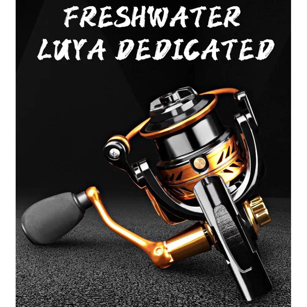 Lightweight Speed 5.0:1 Bearing 4+1bb Spinning Fishing Reel Fishing Tackle For Fishing Outdoor Sports
Lightweight Speed 5.0:1 Bearing 4+1bb Spinning Fishing Reel Fishing Tackle For Fishing Outdoor Sports