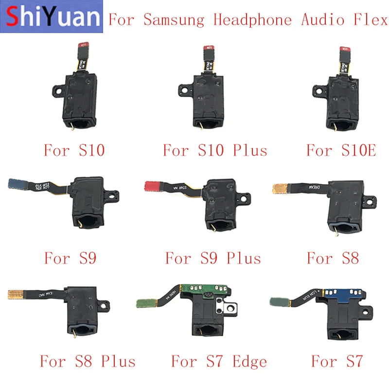 

Earphone Headphone Audio Jack Flex Cable For Samsung S10 S10Plus S10E S9 S9Plus S8 S8Plus S7 Edge S7 Repair Parts