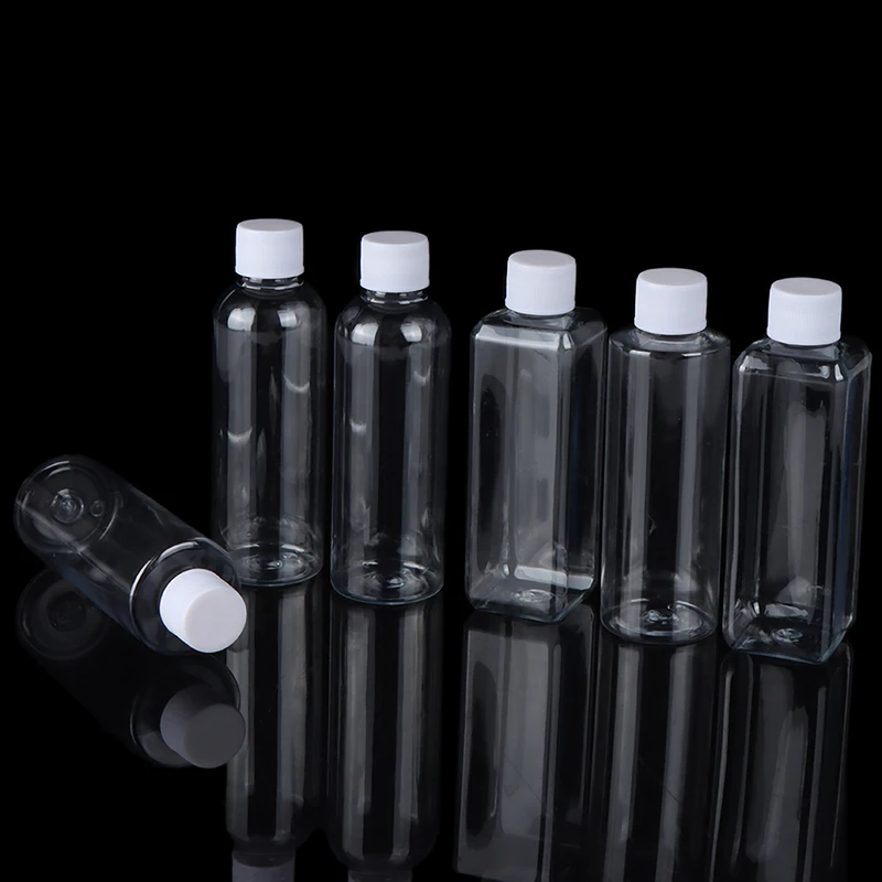2 шт. пластиковые прозрачные многоразовые бутылки-пульверизаторы 100 мл | Красота и