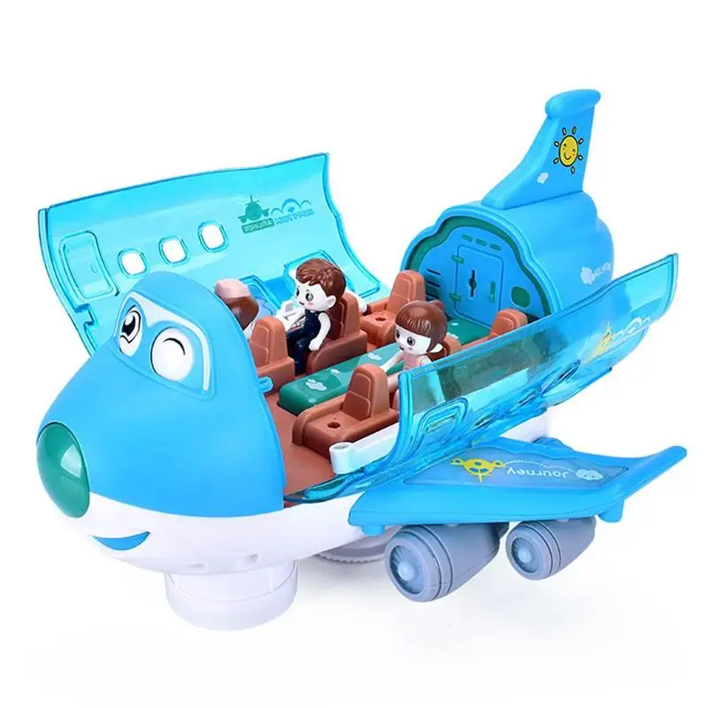 Children Stunt Electric Airplane Toy LED Luminous Music Airplane Model 360 Degree Rotating Universal Airplane Toy Children Gift
Children Stunt Electric Airplane Toy LED Luminous Music Airplane Model 360 Degree Rotating Universal Airplane Toy Children Gift