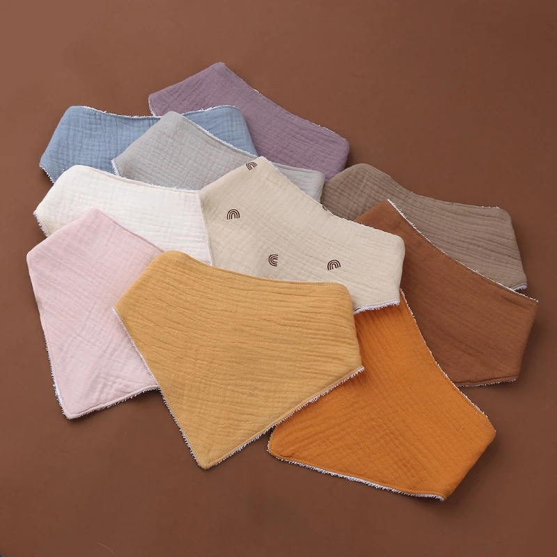 Baby Feeding Drool Bib Solid Color Snap Button Saliva Towel Soft Cotton Triangle Burp Cloth for Newborn Toddler
Baby Feeding Drool Bib Solid Color Snap Button Saliva Towel Soft Cotton Triangle Burp Cloth for Newborn Toddler