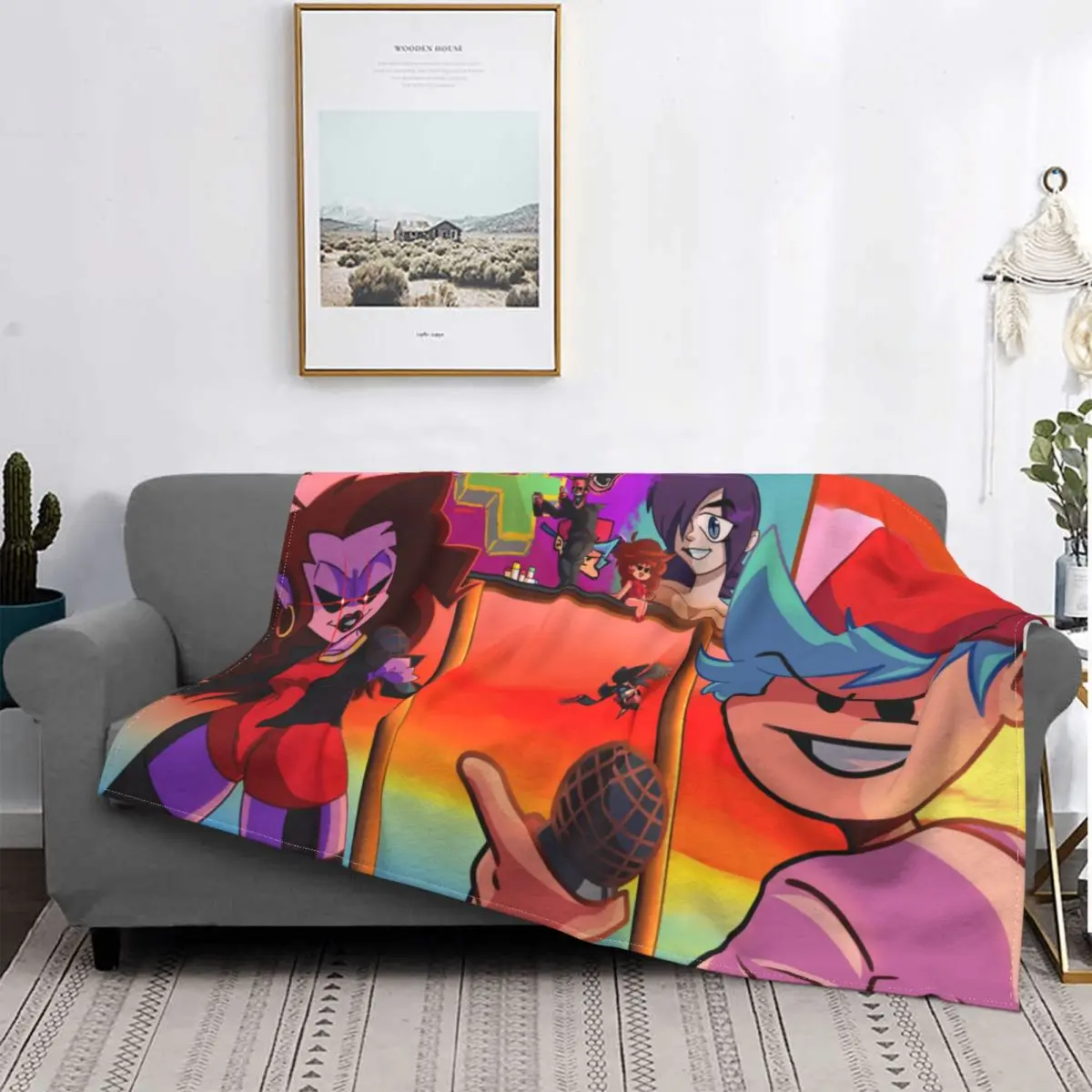 Friday Night Funkin Girlfriend Rhythm Game Blanket Flannel Spring Autumn Mommy Mearest Warm Throws For Winter Bedding
Friday Night Funkin Girlfriend Rhythm Game Blanket Flannel Spring Autumn Mommy Mearest Warm Throws For Winter Bedding
