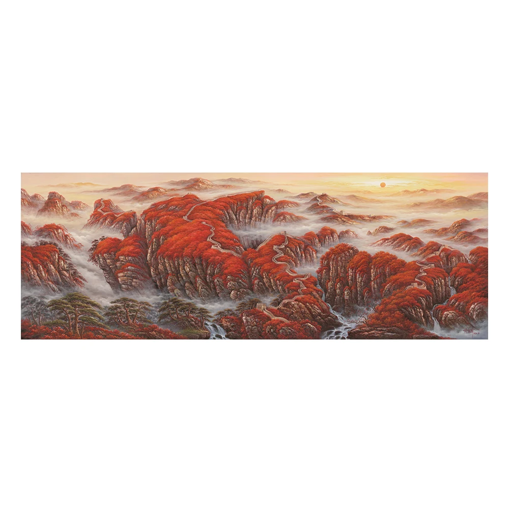 3D Foggy Mountains Art Reproduction Frameless Canvas Prints for Modern Home Room Decoration
3D Foggy Mountains Art Reproduction Frameless Canvas Prints for Modern Home Room Decoration