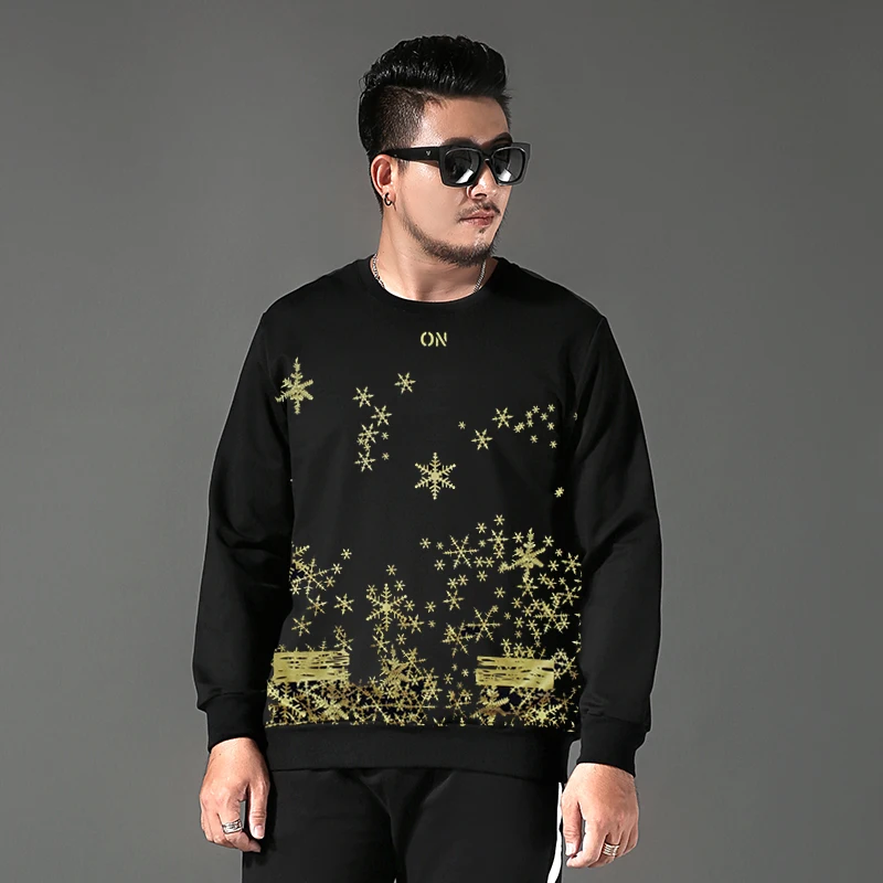 Big size 2xl-8xl 9xl autumn plus size men cotton Velvet Sweatshirts o-neck male pullover print sweatshirt Hoodies 160 cm 
Big size 2xl-8xl 9xl autumn plus size men cotton Velvet Sweatshirts o-neck male pullover print sweatshirt Hoodies 160 cm