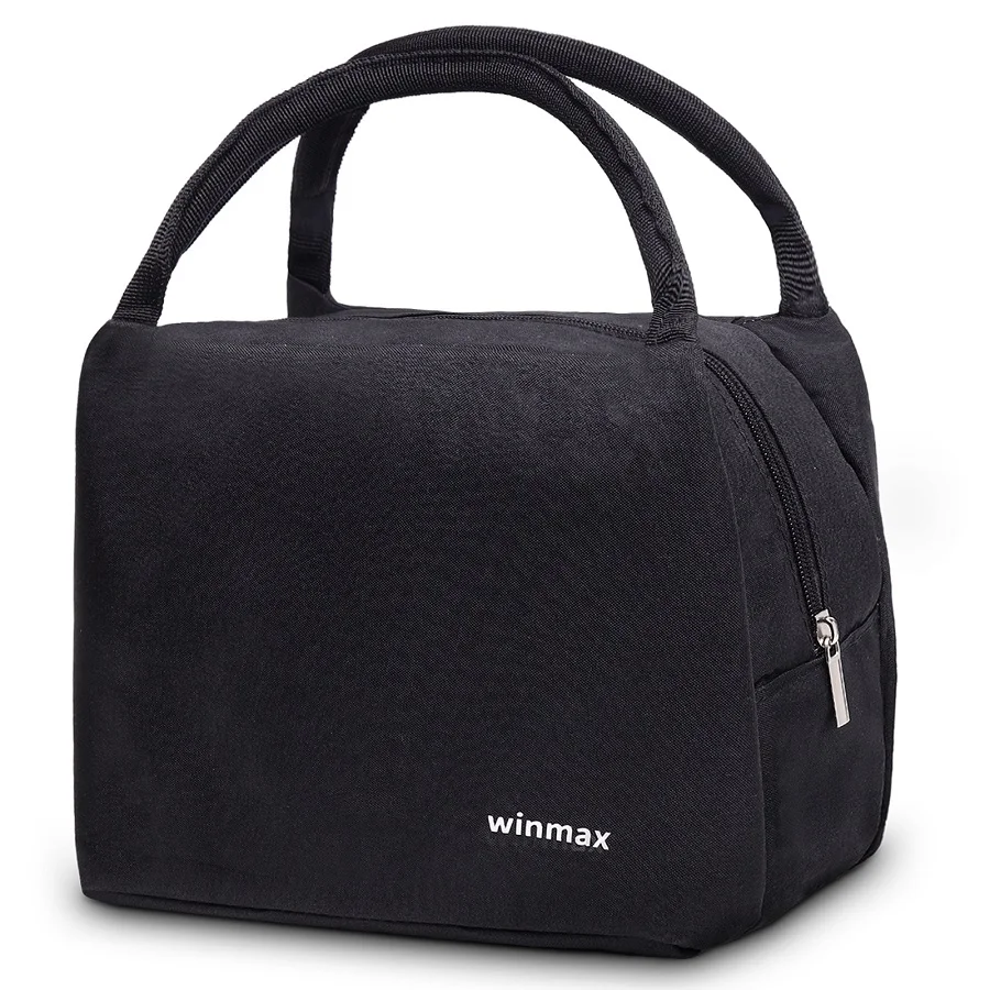 Winmax Brand Black Functional Lunch Bags Portable Thermal Insulated Food Fresh Keep Picnic Cooler Bags Lunch Bag For Women Kids
Winmax Brand Black Functional Lunch Bags Portable Thermal Insulated Food Fresh Keep Picnic Cooler Bags Lunch Bag For Women Kids