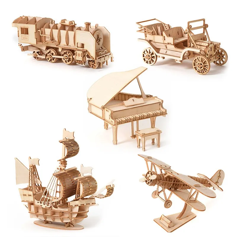 3D Wooden Puzzle Games Boat & Ship Piano Arc de Triomphe Biplane Classic Car Model Toys For Children Kids Girls Birthday Gift
3D Wooden Puzzle Games Boat & Ship Piano Arc de Triomphe Biplane Classic Car Model Toys For Children Kids Girls Birthday Gift