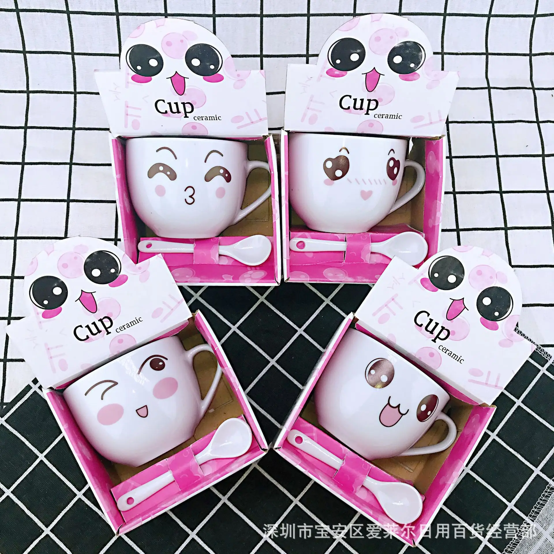 Cute Cat Ceramics Coffee Mug Set with Saucer 3d Animals Cute Ceramic Mug Coffee Cups with Lids Set Couple Gift Kawaii Mug
Cute Cat Ceramics Coffee Mug Set with Saucer 3d Animals Cute Ceramic Mug Coffee Cups with Lids Set Couple Gift Kawaii Mug