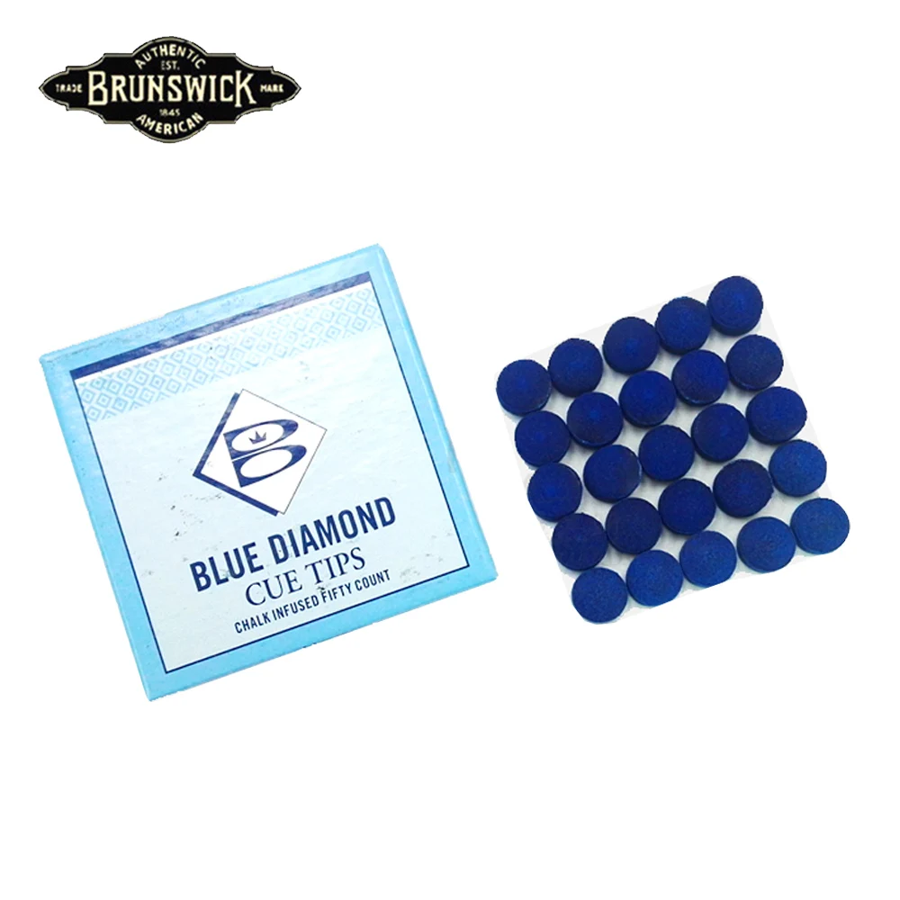 Blue Diamond Brunswick Snooker Cue Tip Billiards Stick Kit Tip 10/11mm Tip Billiard Accessories Billar Snooker Cue Tip
Blue Diamond Brunswick Snooker Cue Tip Billiards Stick Kit Tip 10/11mm Tip Billiard Accessories Billar Snooker Cue Tip