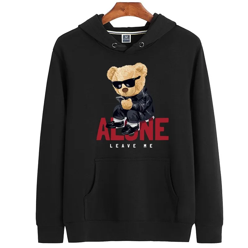 100% Cotton Plus Velvet To Play Mobile Phone Bear Sweater Women Pullover Winter Men's Sweatshirt Couple Super Dalian Hoodie 4XL 
100% Cotton Plus Velvet To Play Mobile Phone Bear Sweater Women Pullover Winter Men's Sweatshirt Couple Super Dalian Hoodie 4XL