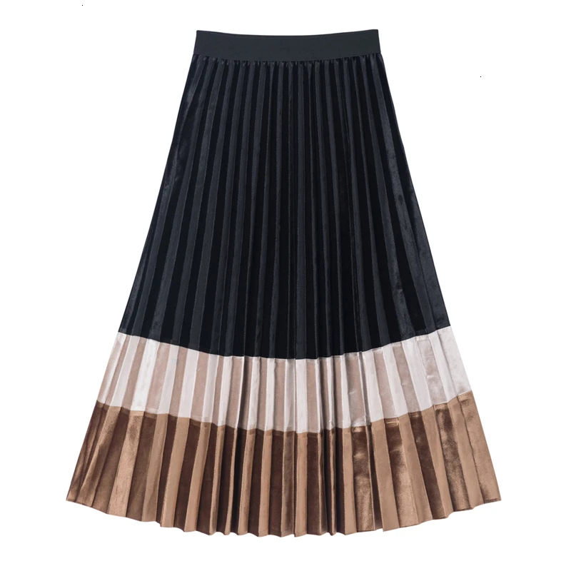 XUXI 2019 New Skirts Velvet Pleated Skirt Women Korean Style Wild Casual Fashion Ladies Autumn Winter Female Skirts FZ0065
XUXI 2019 New Skirts Velvet Pleated Skirt Women Korean Style Wild Casual Fashion Ladies Autumn Winter Female Skirts FZ0065