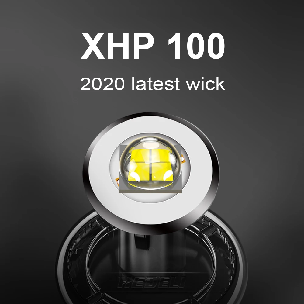 600000LM высокое яркий светодиодный фонарик xhp100 Портативный Фонарь фонарь