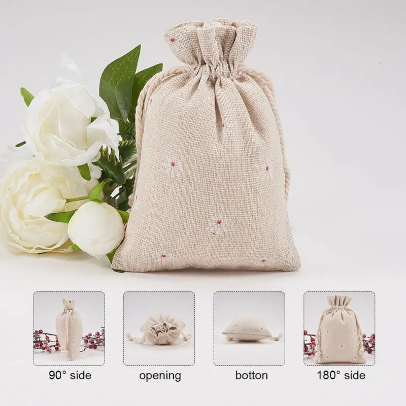 30/50Pcs Cotton Xmas Gift Pouch Gift Bag with Drawstring Rustic Muslin Gift Bags Xmas Wedding Favors Sack Jewelry Packaging Bag
30/50Pcs Cotton Xmas Gift Pouch Gift Bag with Drawstring Rustic Muslin Gift Bags Xmas Wedding Favors Sack Jewelry Packaging Bag