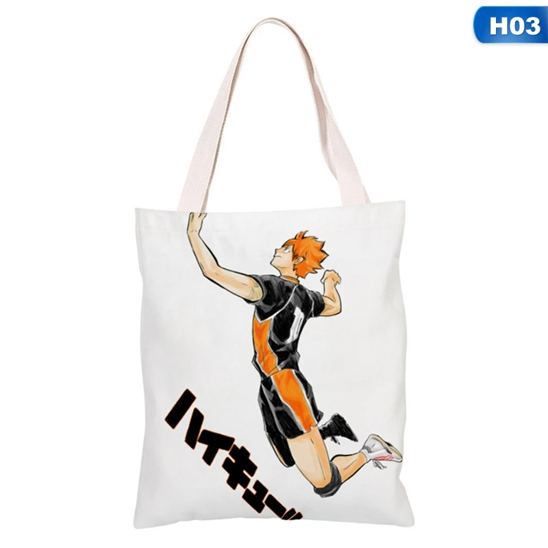 Haikyuu!! High School Volleyball Club Casual Large Capacity Handbags Single Shoulder Shopping Bags Daily Use Anime Canvas Bag
Haikyuu!! High School Volleyball Club Casual Large Capacity Handbags Single Shoulder Shopping Bags Daily Use Anime Canvas Bag