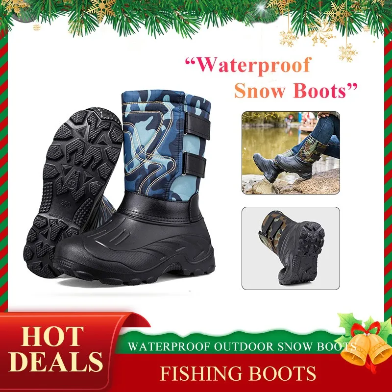 Winter Snow Men Boots Waterproof Sneakers Comfortable Outdoor Snow Work Boots Male Rain Shoes Non-slip Casual Mid-Calf Boots
Winter Snow Men Boots Waterproof Sneakers Comfortable Outdoor Snow Work Boots Male Rain Shoes Non-slip Casual Mid-Calf Boots