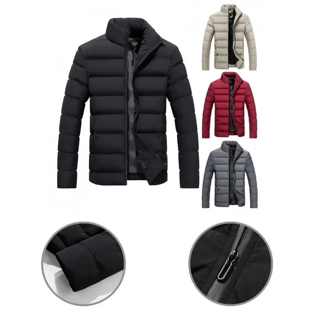 Solid Color Trendy Non-shrink Winter Jacket Simple Winter Jacket Windproof for Streetwear
Solid Color Trendy Non-shrink Winter Jacket Simple Winter Jacket Windproof for Streetwear