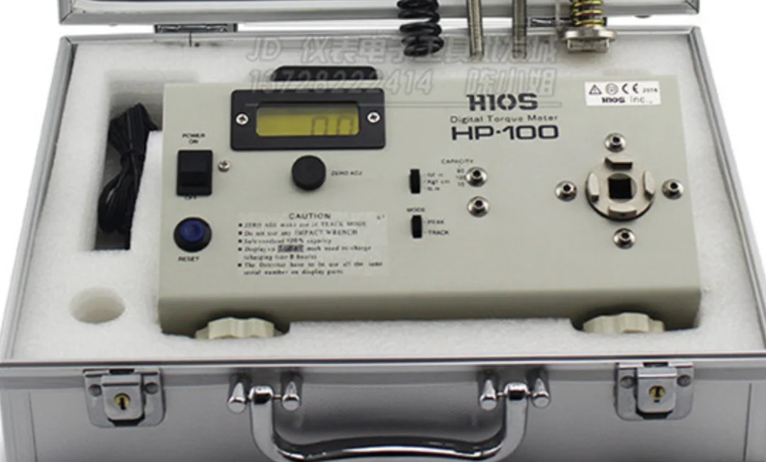 HIOS HP 100 мощный определенный крутящий момент утвержденный Электрический тестер