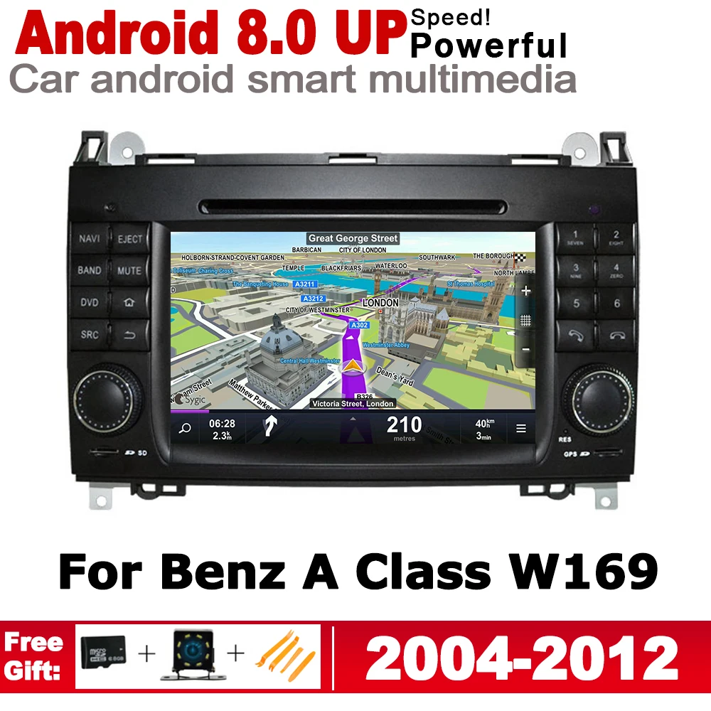 Автомобильная Мультимедийная система HD стерео на Android с DVD GPS Навигатором для Mercedes