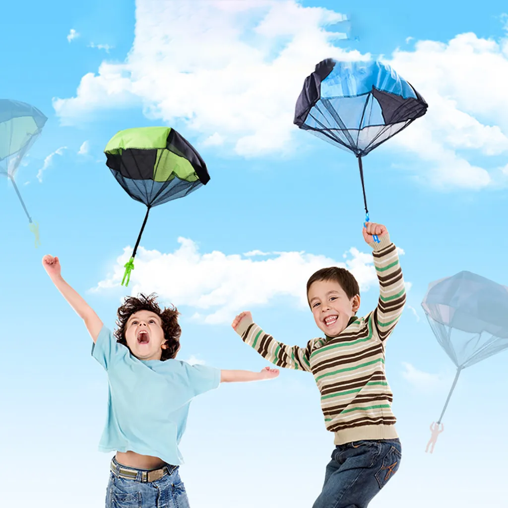 Hand Throwing Parachute Kids Outdoor Funny Toys Game Play Educational Toys for Children Fly Parachute Sport Mini Soldier Toy Hot
Hand Throwing Parachute Kids Outdoor Funny Toys Game Play Educational Toys for Children Fly Parachute Sport Mini Soldier Toy Hot