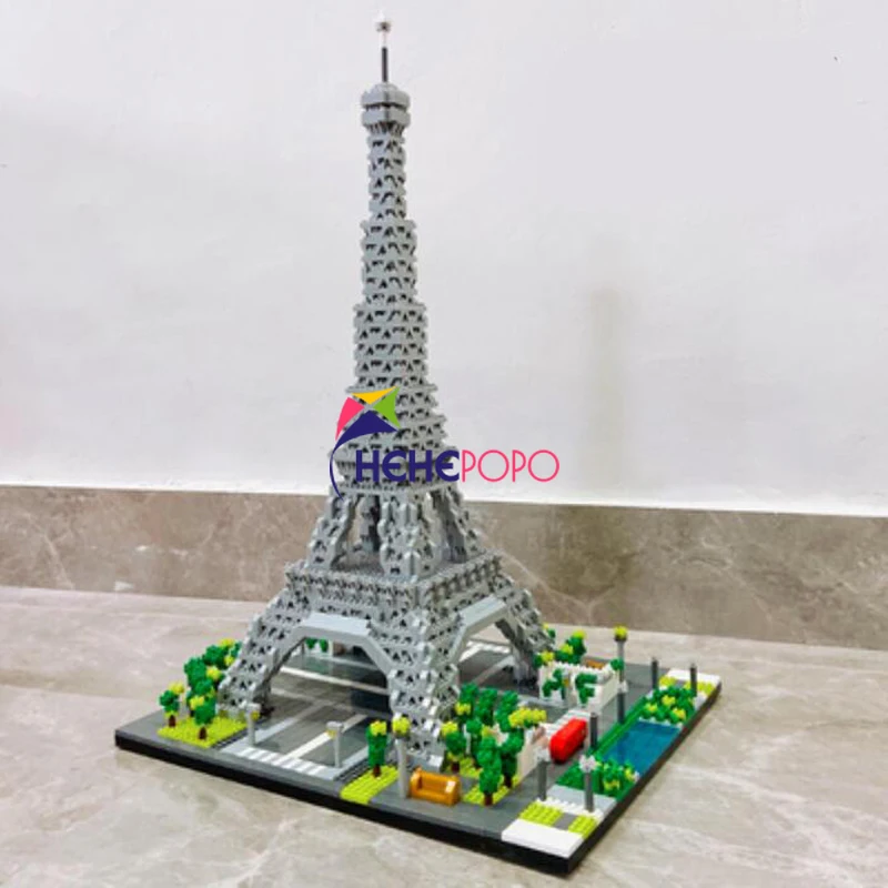 YZ069 World Famous Architecture Paris Eiffel Tower 3D Model 3369pcs DIY Mini Diamond Blocks Building Toy for Children No Box
YZ069 World Famous Architecture Paris Eiffel Tower 3D Model 3369pcs DIY Mini Diamond Blocks Building Toy for Children No Box
