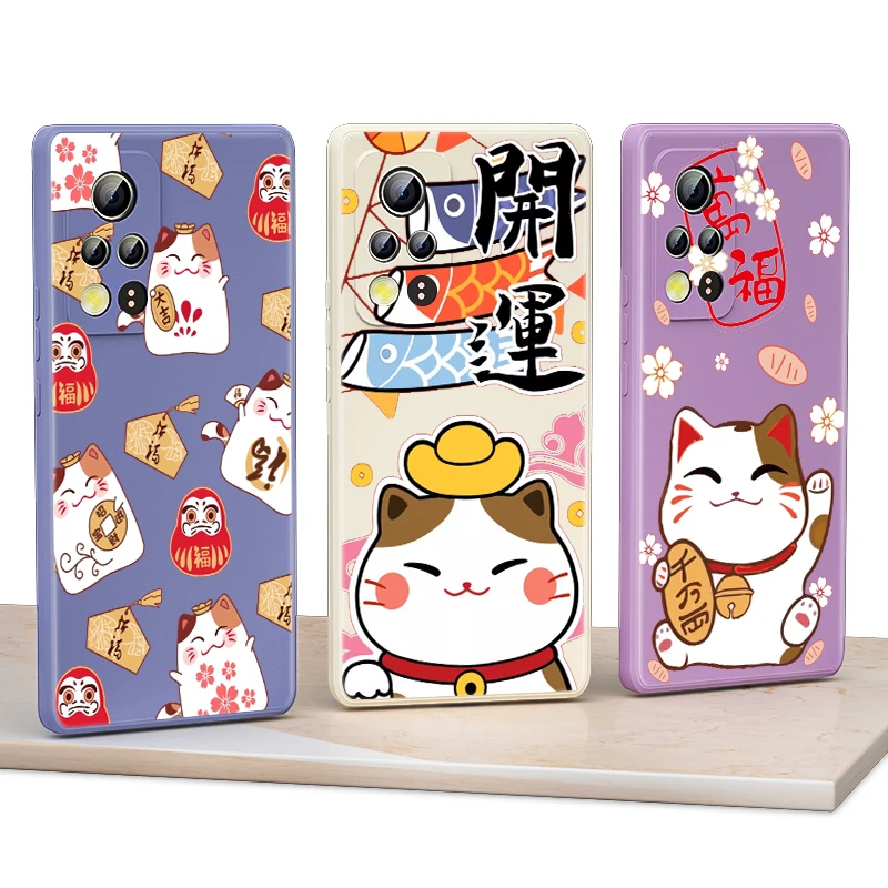 Japanese Cartoon Lucky Cat for Honor 50 30 20 10 10X 9X 9S 9C Pro Lite 5G Liquid Silicone Soft Cover Shockproof Phone Case
Japanese Cartoon Lucky Cat for Honor 50 30 20 10 10X 9X 9S 9C Pro Lite 5G Liquid Silicone Soft Cover Shockproof Phone Case